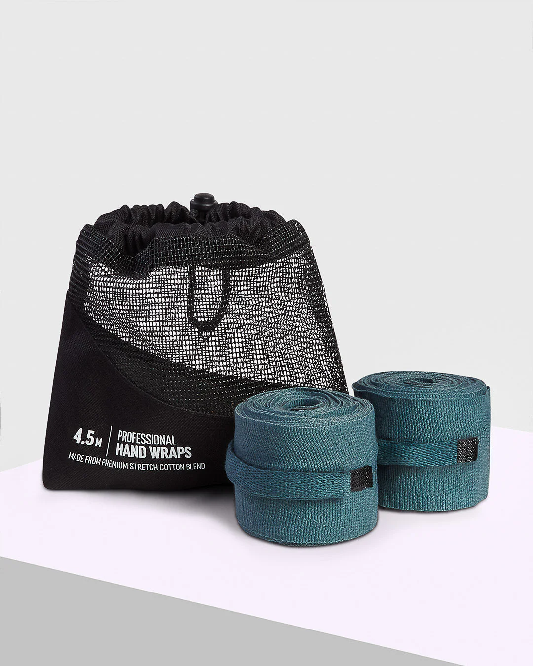 180" BOXRAW Hand Wraps - Grey - Image 3