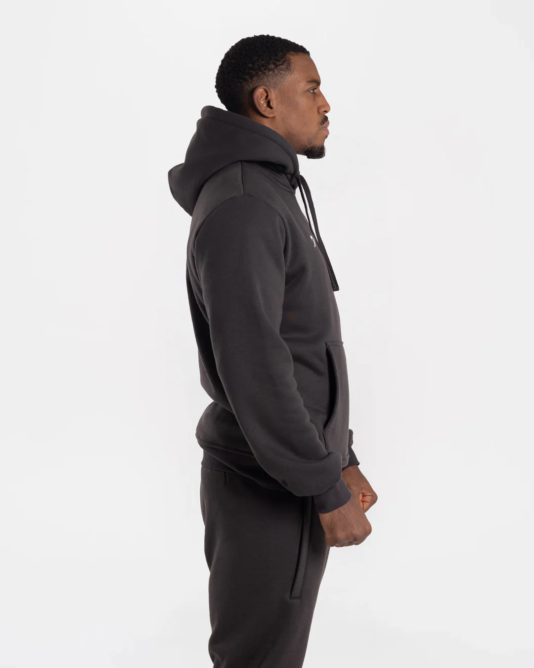 A.B.C. Hoodie - Charcoal - Image 4