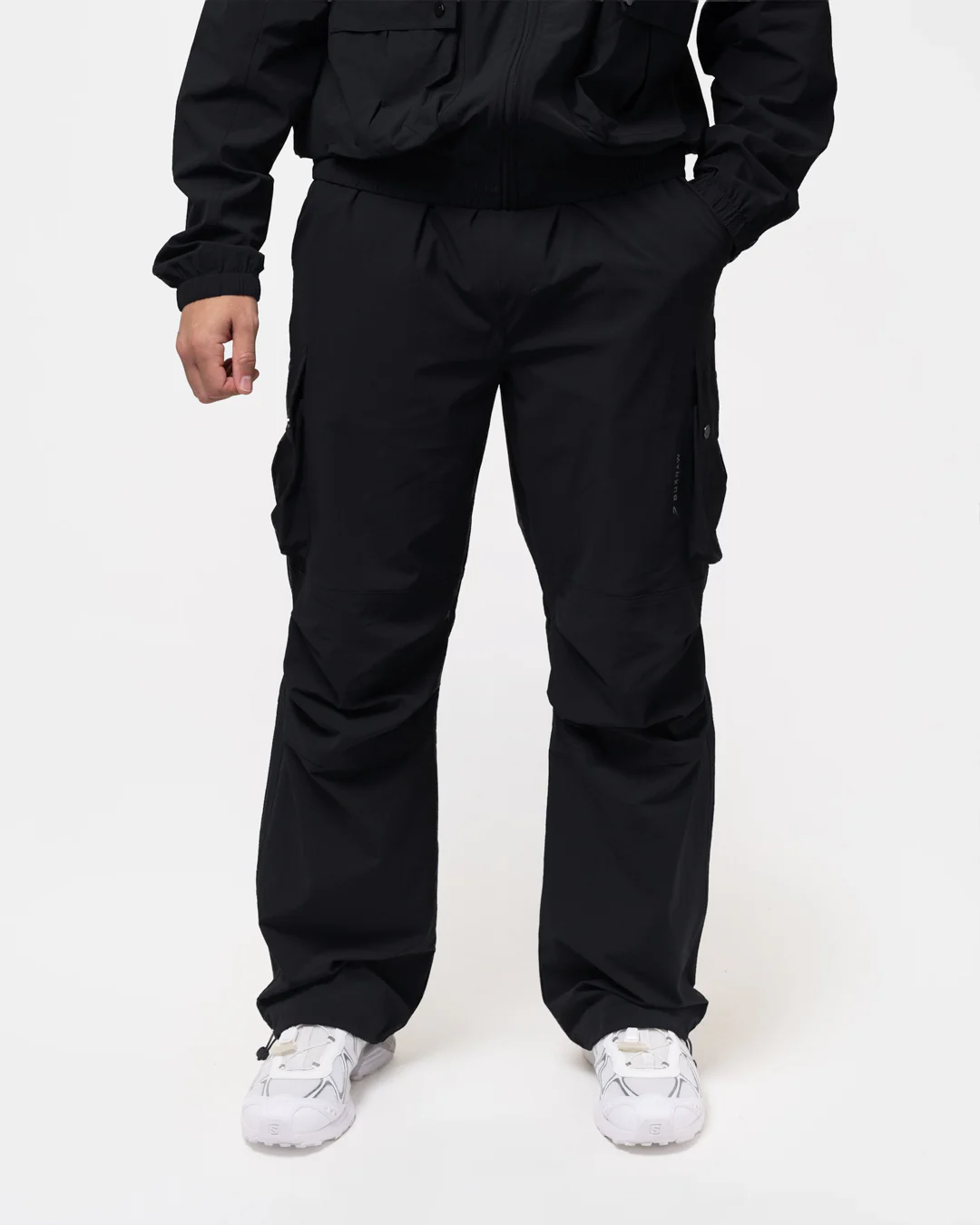 Benton Cargo Pants - Black - Image 4