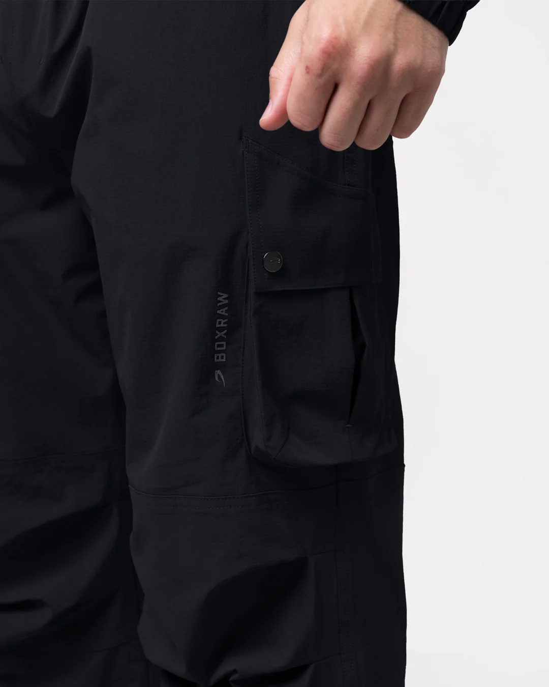 Benton Cargo Pants - Black - Image 8