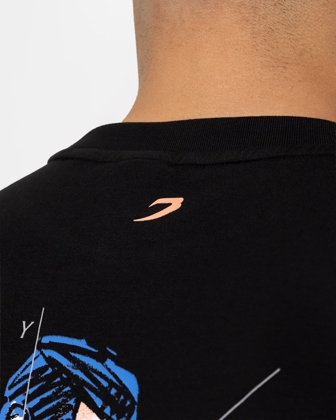 Bivol x BOXRAW Controlled Aggression Oversized T-Shirt - Black - Image 10