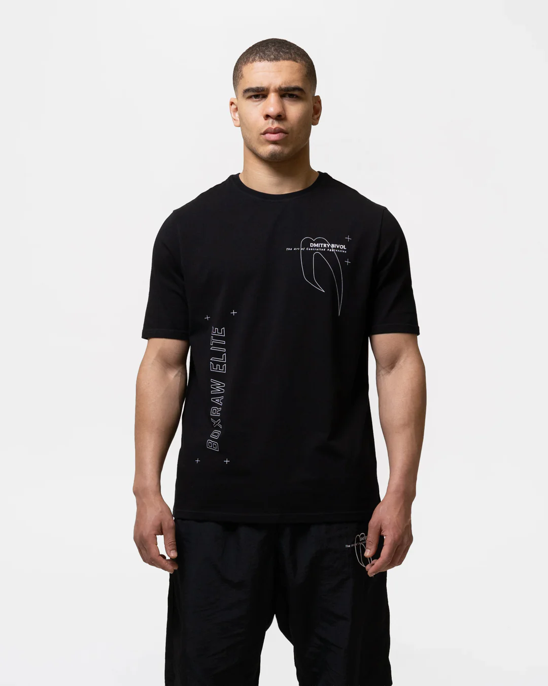Bivol x BOXRAW Elite T-Shirt - Black - Image 4