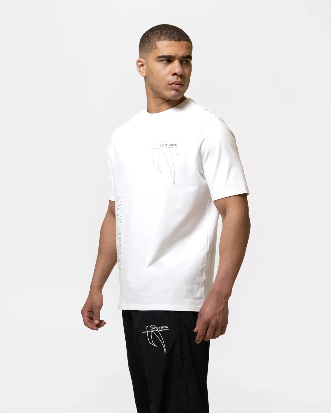 Bivol x BOXRAW Elite T-Shirt - White - Image 6