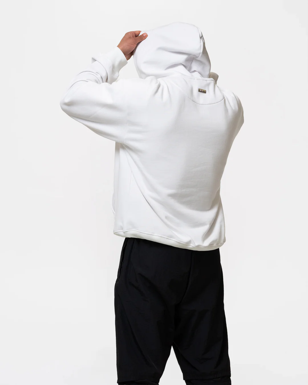 Bivol x BOXRAW Pendulum Oversized Hoodie - White - Image 6