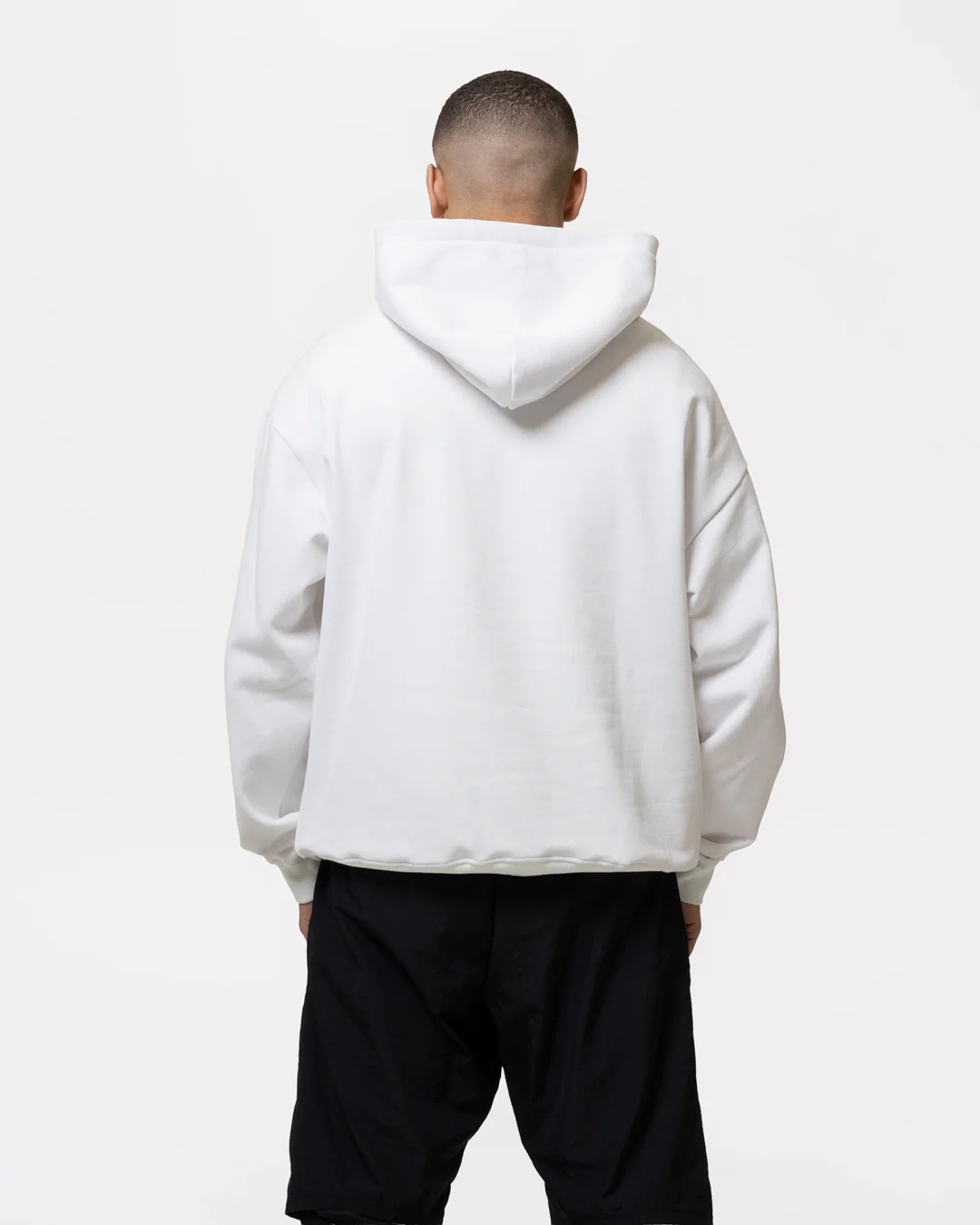 Bivol x BOXRAW Pendulum Oversized Hoodie - White - Image 7