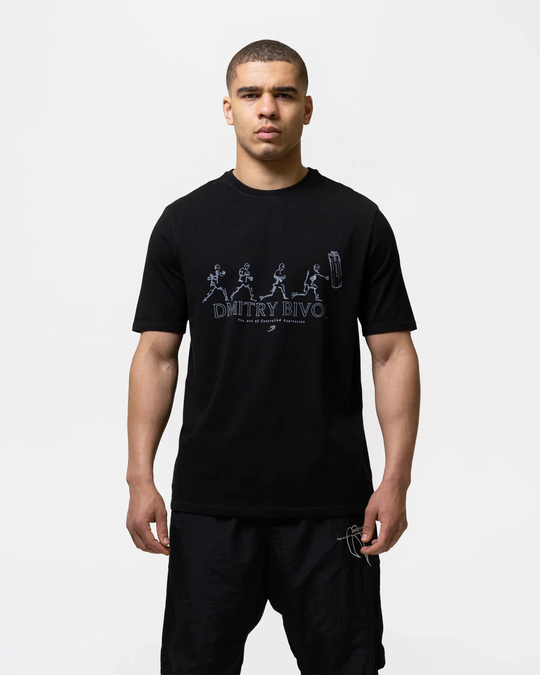 Bivol x BOXRAW Pendulum T-Shirt - Black - Image 4