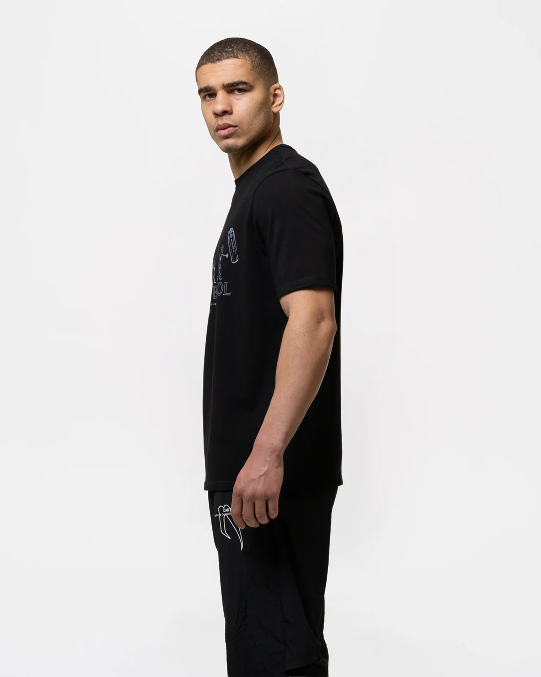 Bivol x BOXRAW Pendulum T-Shirt - Black - Image 5