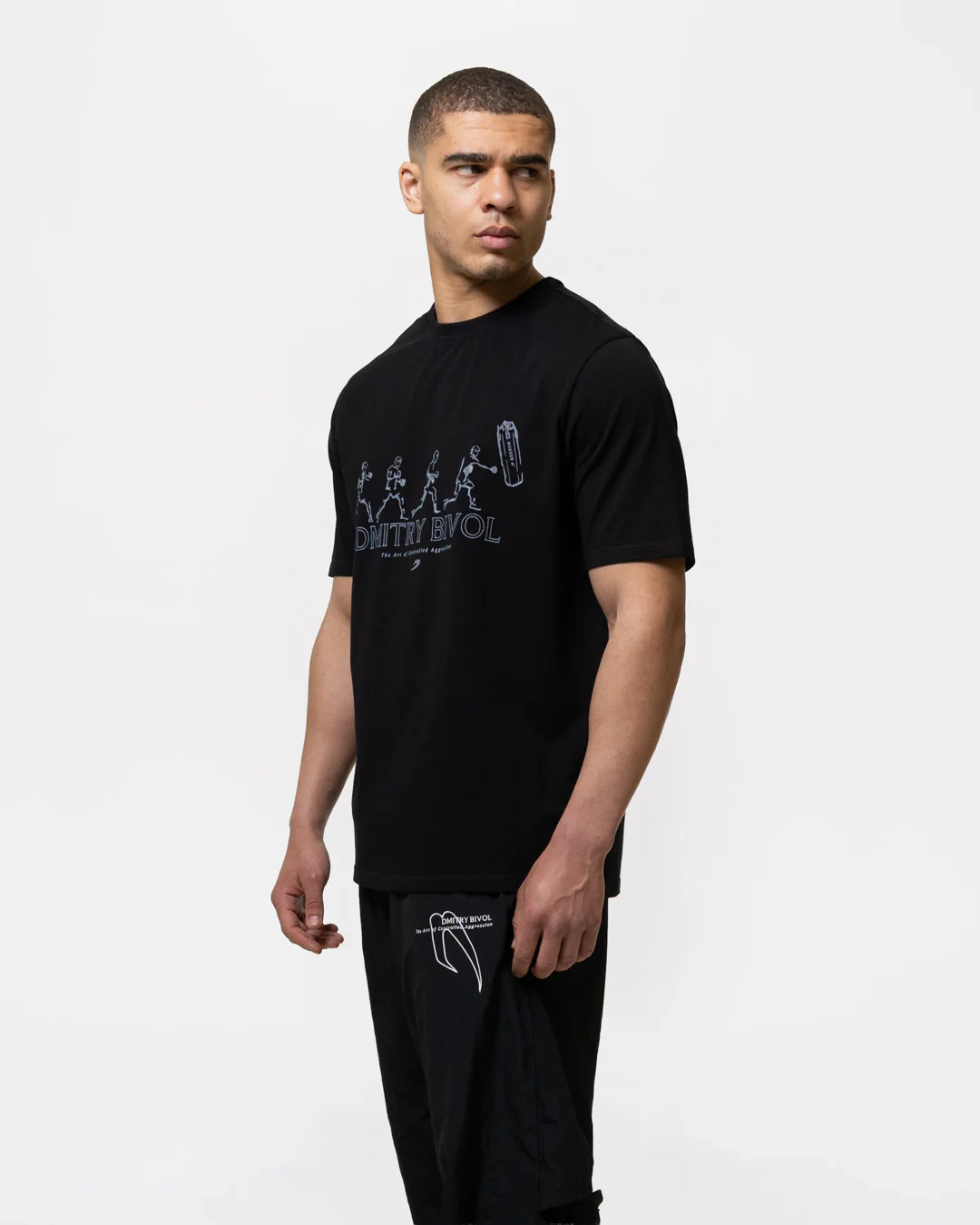 Bivol x BOXRAW Pendulum T-Shirt - Black - Image 6