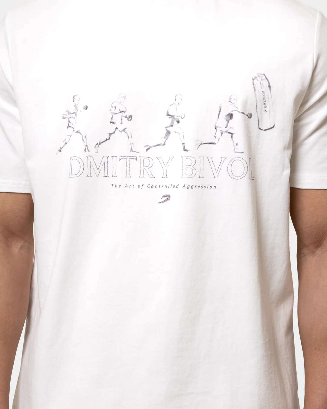 Bivol x BOXRAW Pendulum T-Shirt - White - Image 10