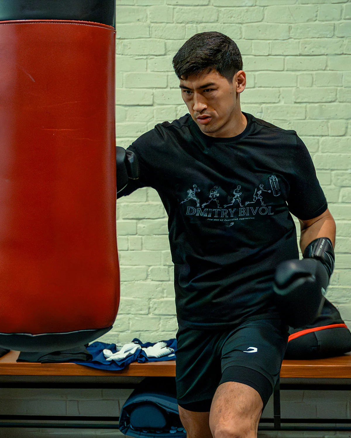 Bivol x BOXRAW Pendulum T-Shirt - White - Image 3