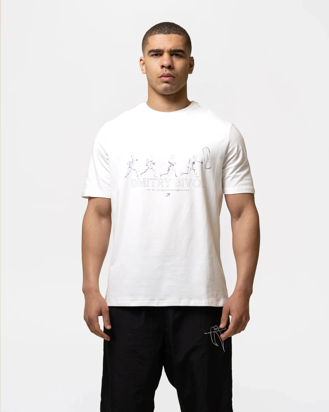 Bivol x BOXRAW Pendulum T-Shirt - White - Image 4