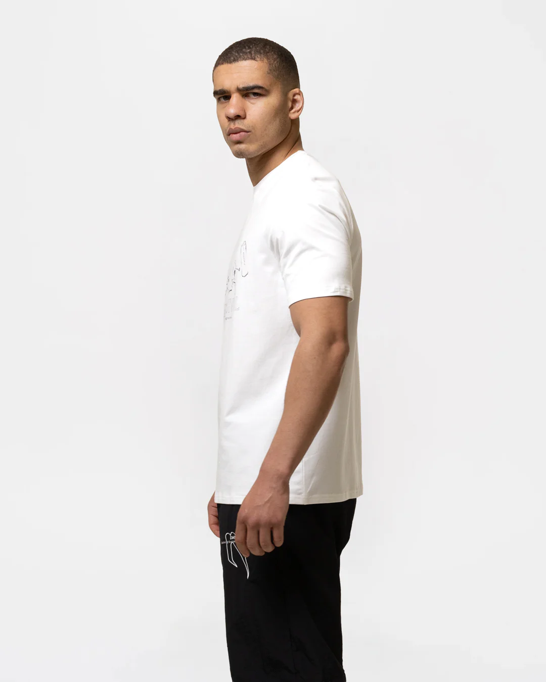 Bivol x BOXRAW Pendulum T-Shirt - White - Image 5