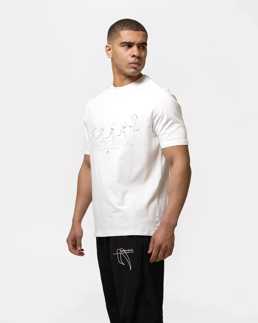 Bivol x BOXRAW Pendulum T-Shirt - White - Image 6