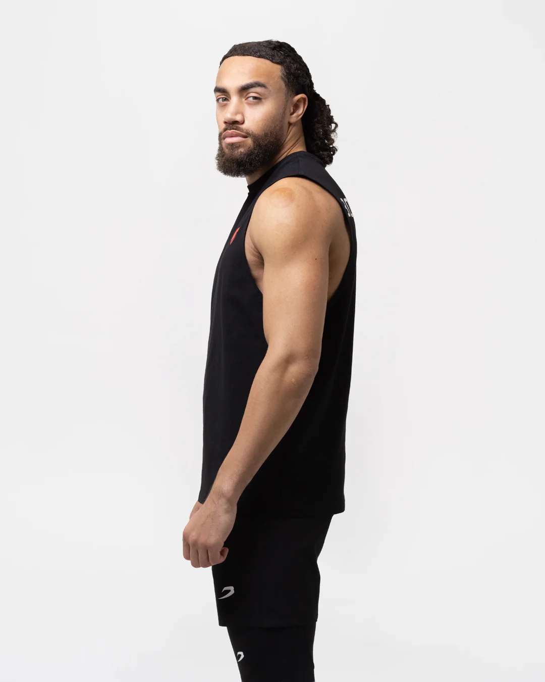 Boxing is Love Oversized Muscle Tank - Black - Image 5
