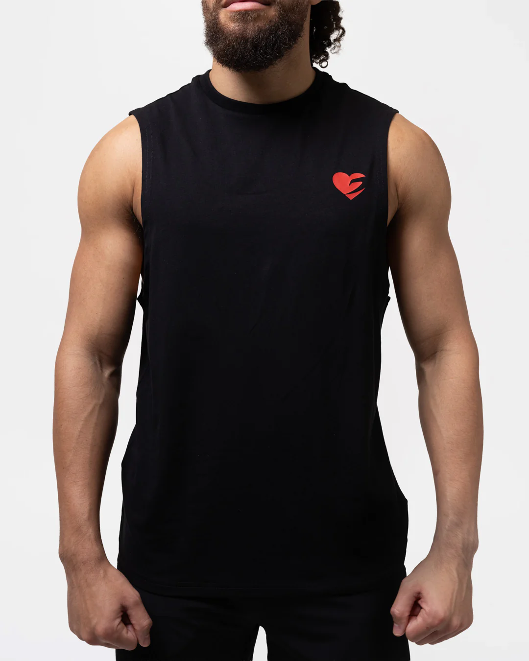 Boxing is Love Oversized Muscle Tank - Black - Image 7