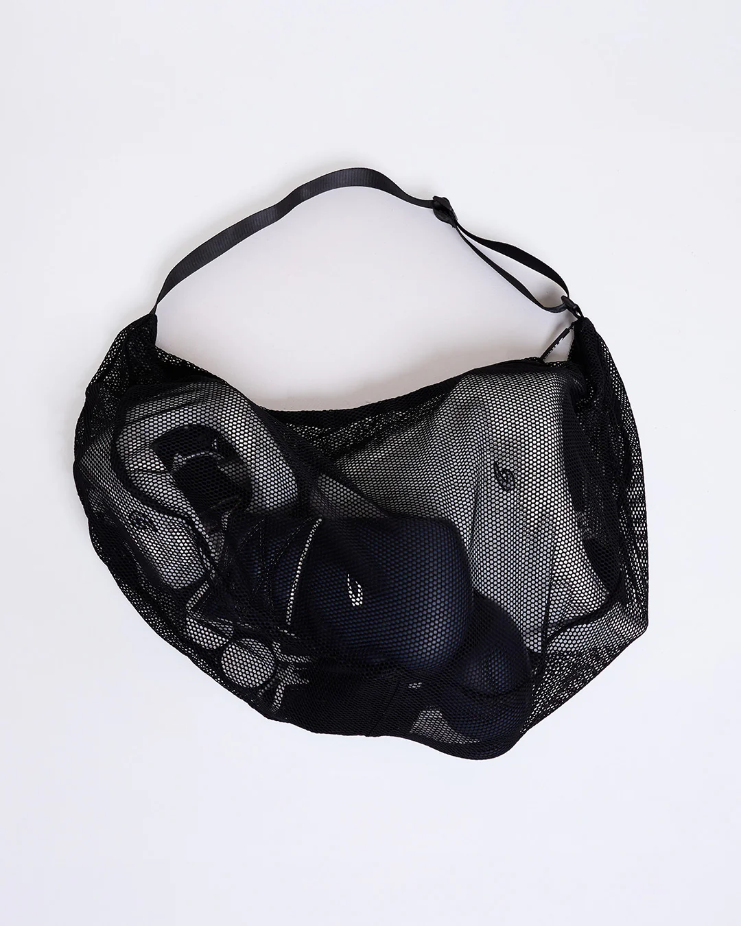 BOXRAW 35L Mesh Duffle Bag - Black - Image 3
