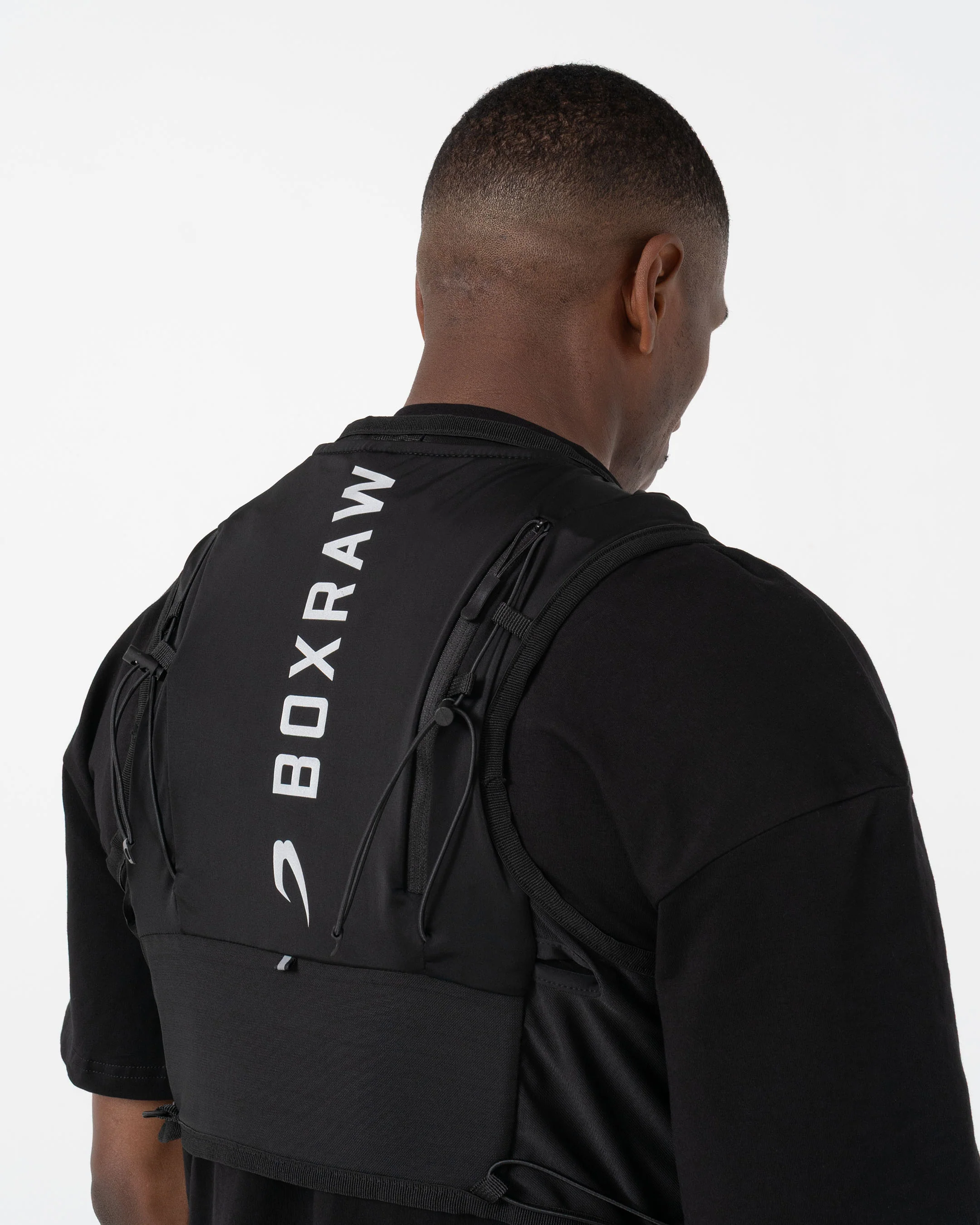 BOXRAW Running Vest - Black - Image 2