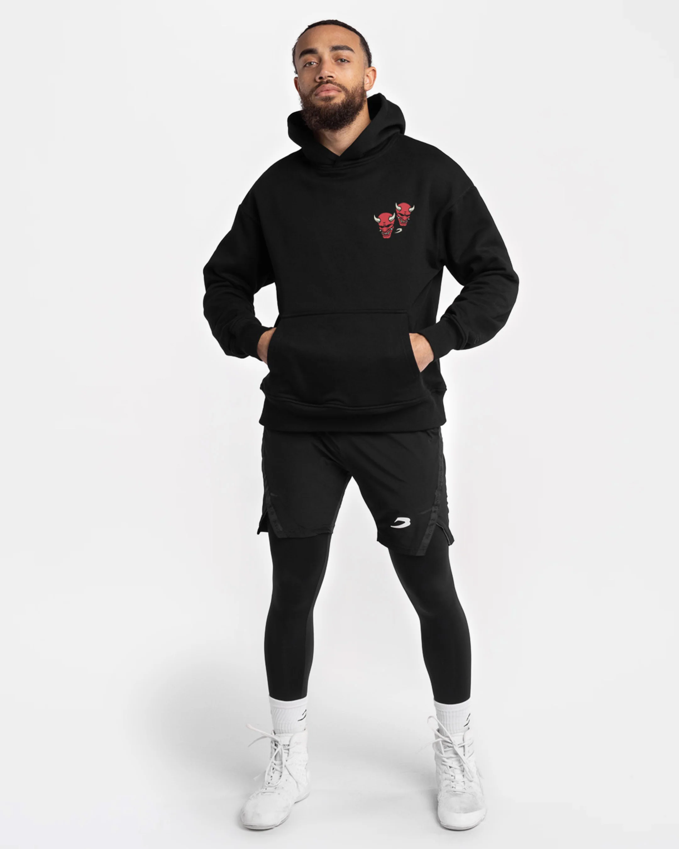 Death Before Dishonor Oversized Hoodie - Black - Image 10