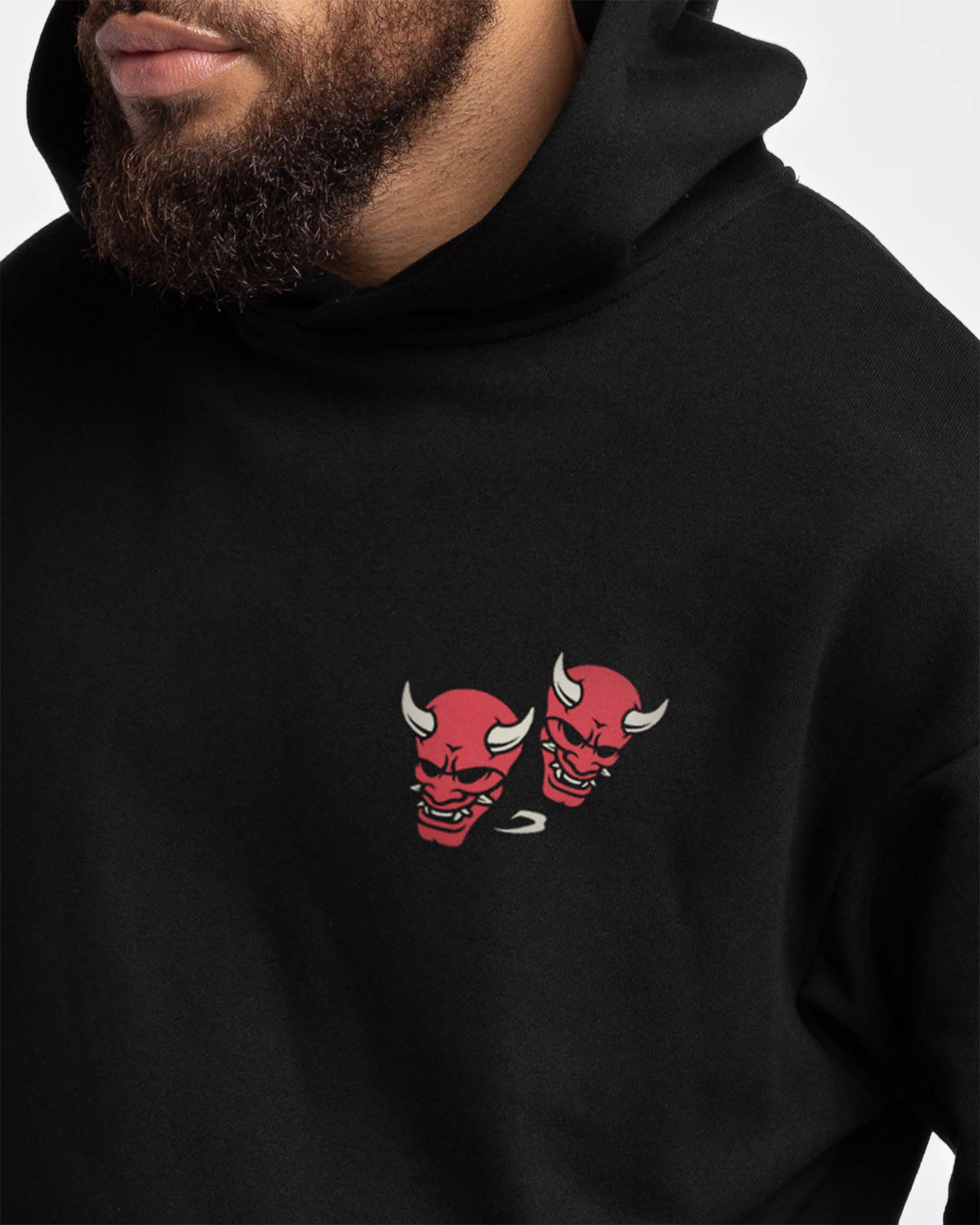 Death Before Dishonor Oversized Hoodie - Black - Image 6