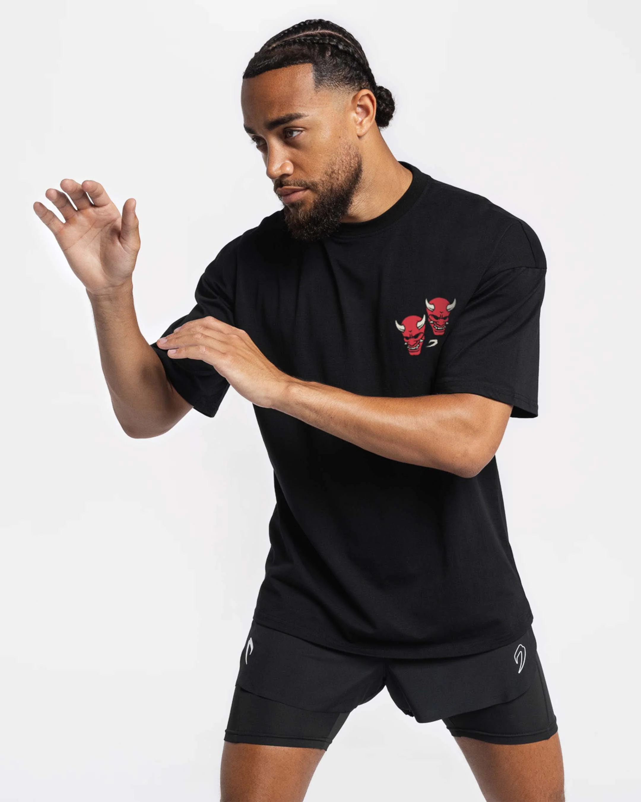 Death Before Dishonor Oversized T-Shirt - Black - Image 4