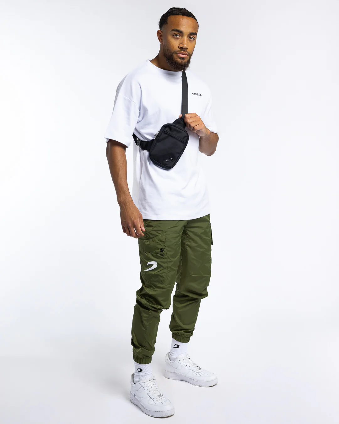 Dundee Cargo Pants - Olive - Image 2