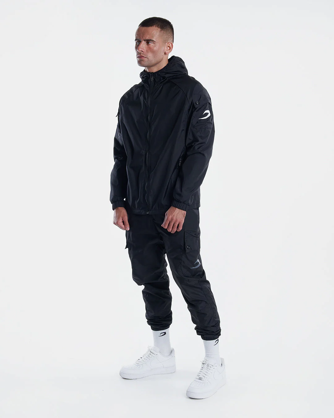 Dundee Windbreaker Jacket - Black - Image 13