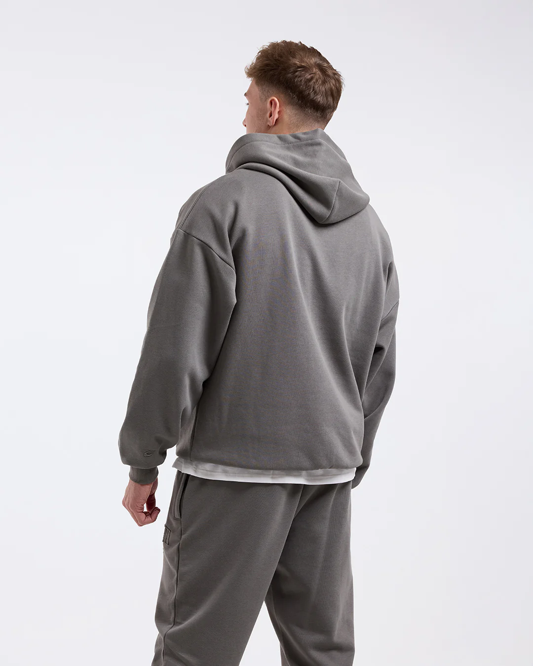 East Street Hoodie - Distressed Grey - Image 3