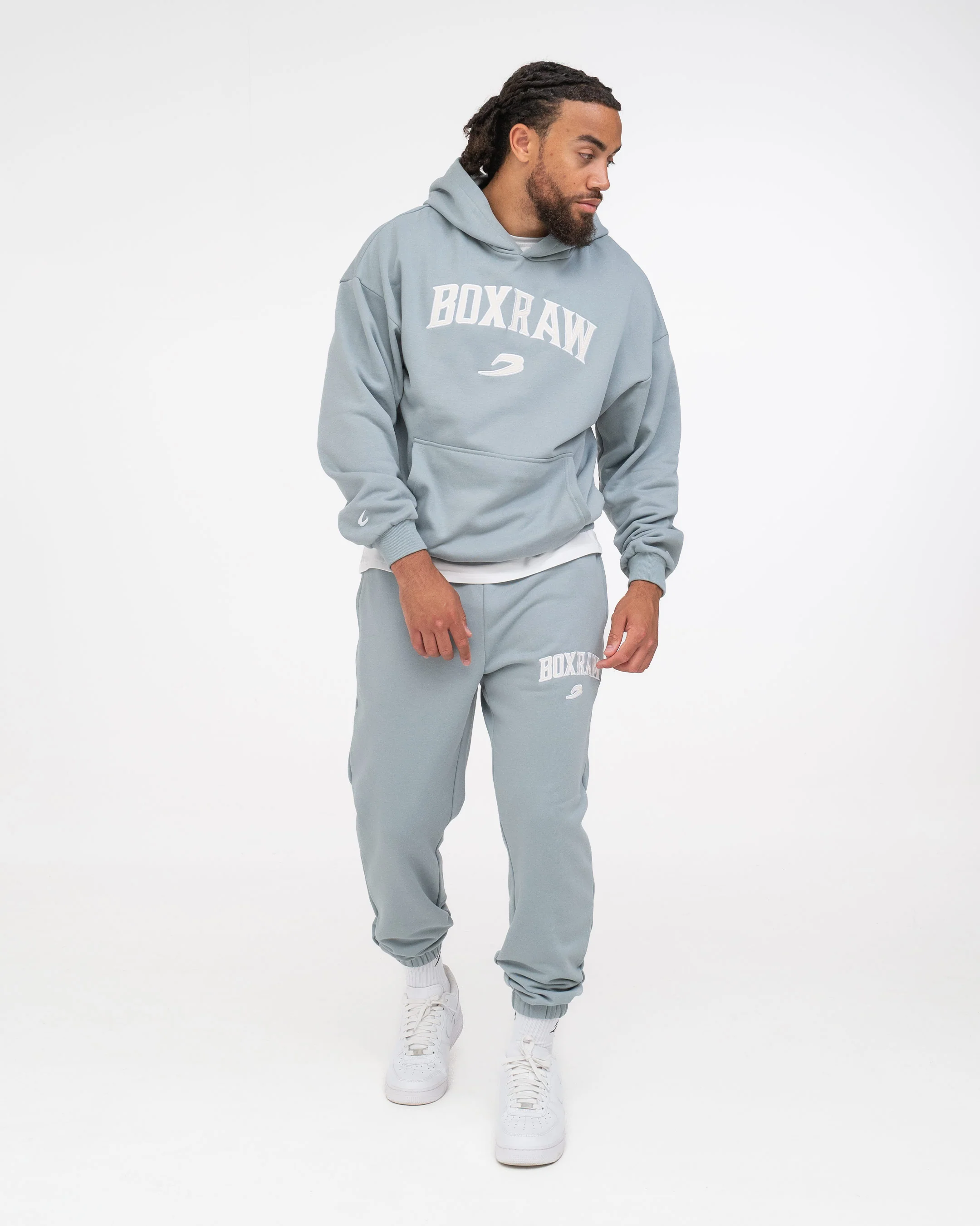 East Street Hoodie - Powder Blue - Image 4