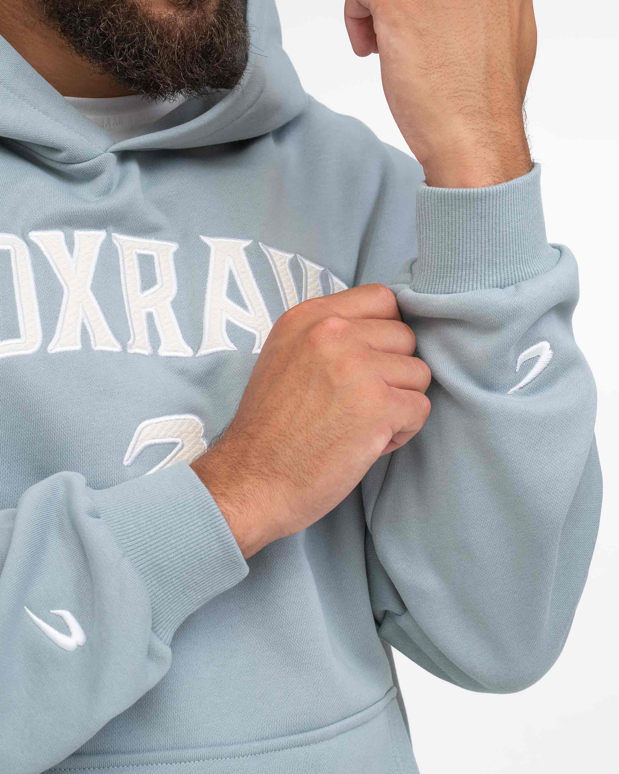 East Street Hoodie - Powder Blue - Image 6