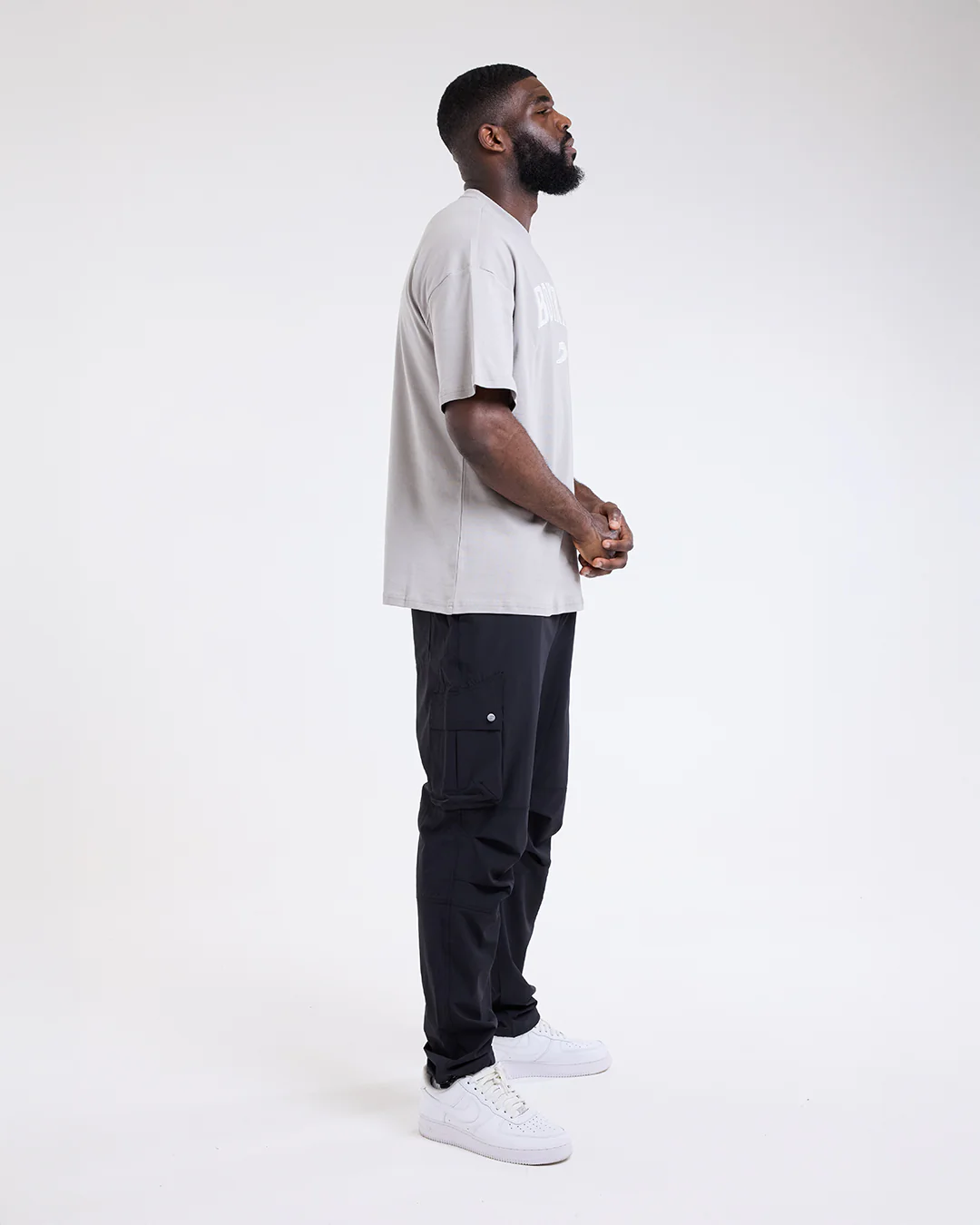 East Street Oversized T-Shirt - Grey - Image 5