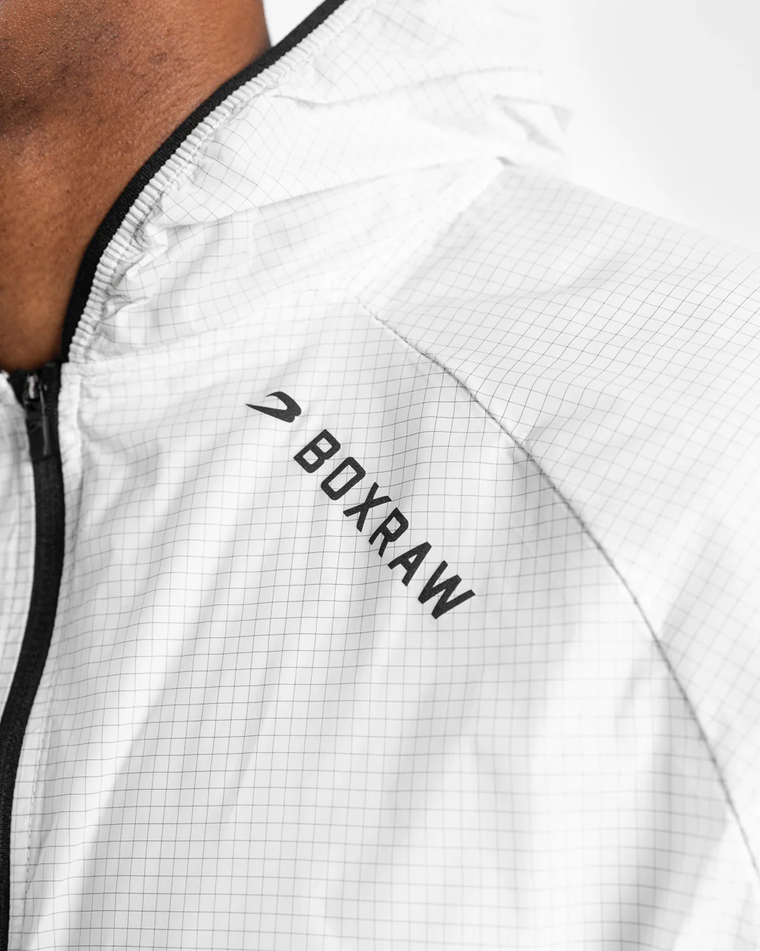 Genaro Zip Up Windbreaker - White - Image 8