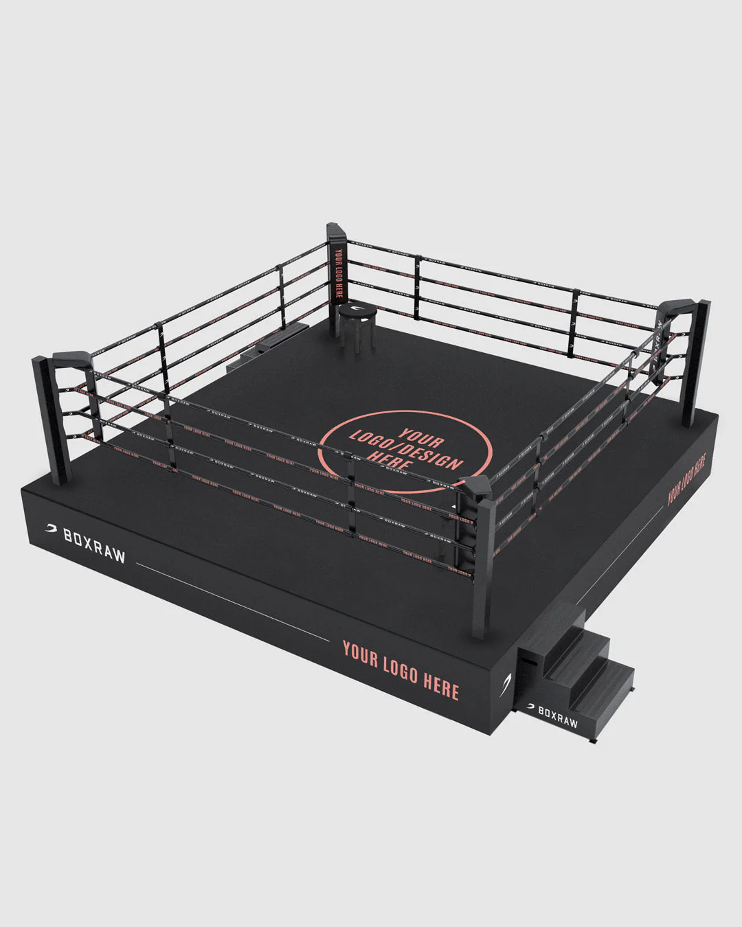 BOXRAW 36" Competition Boxing Ring - Custom Design - Image 5