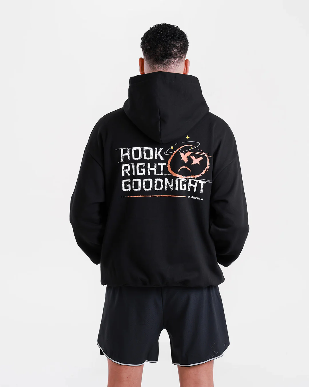 Hook Right Goodnight Oversized Hoodie - Black - Image 5
