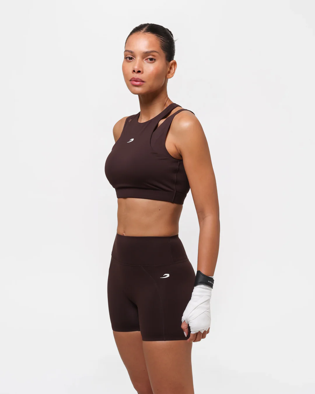 Jackie Sports Bra - Heritage Brown - Image 5