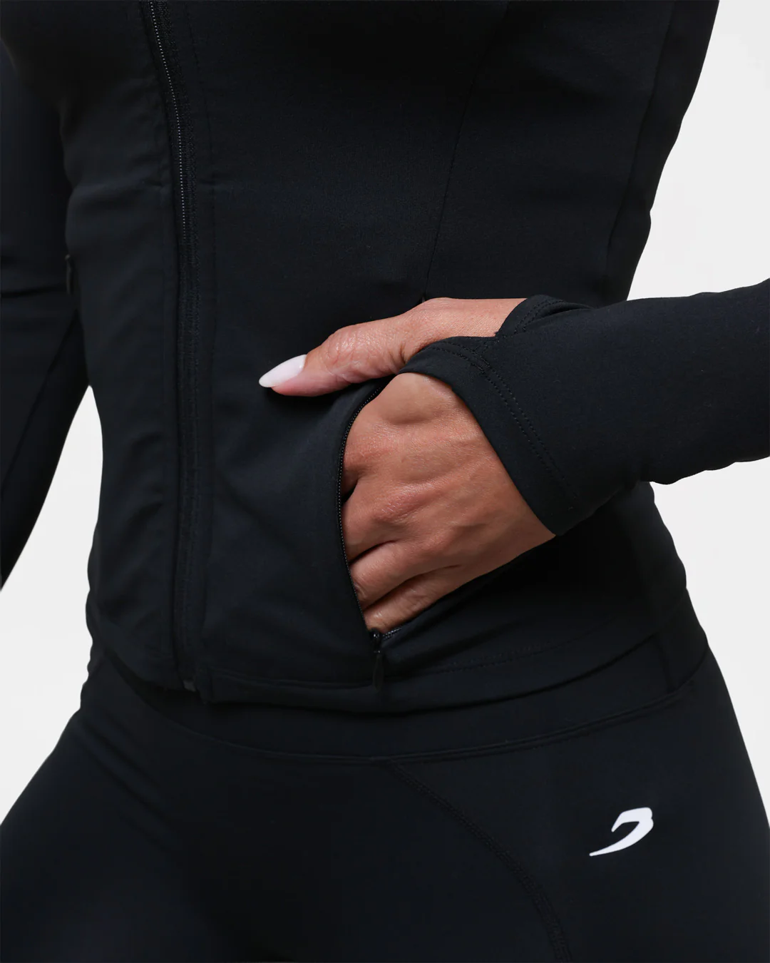 Jackie Training Jacket - Black - Image 10