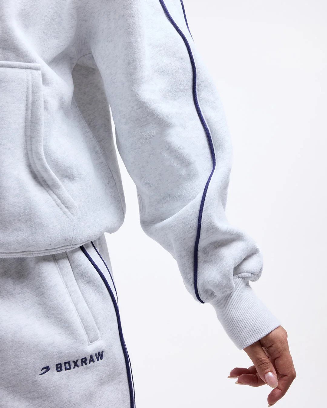 JoAnn Hoodie - Grey Marl - Image 7