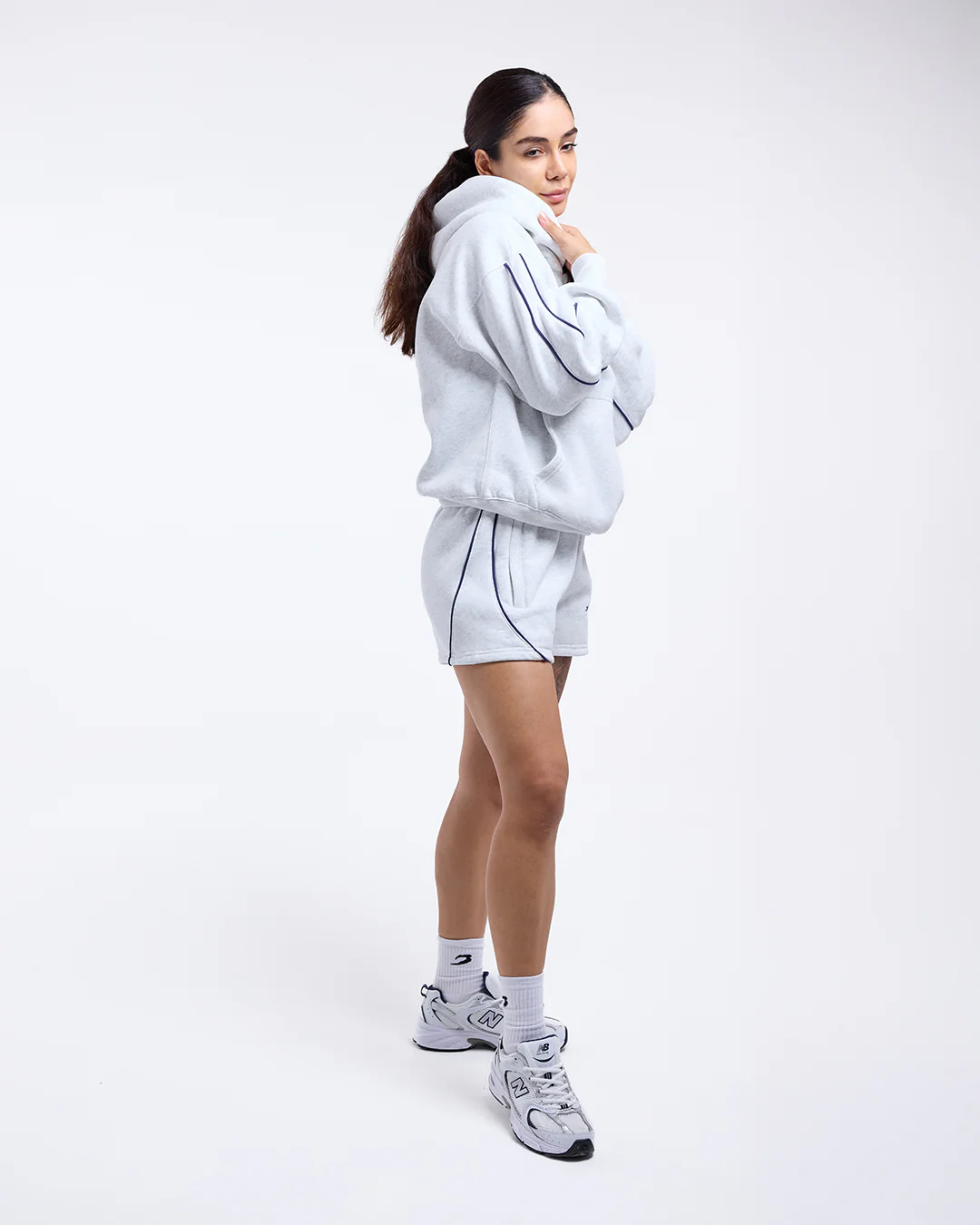 JoAnn Shorts - Grey Marl - Image 9