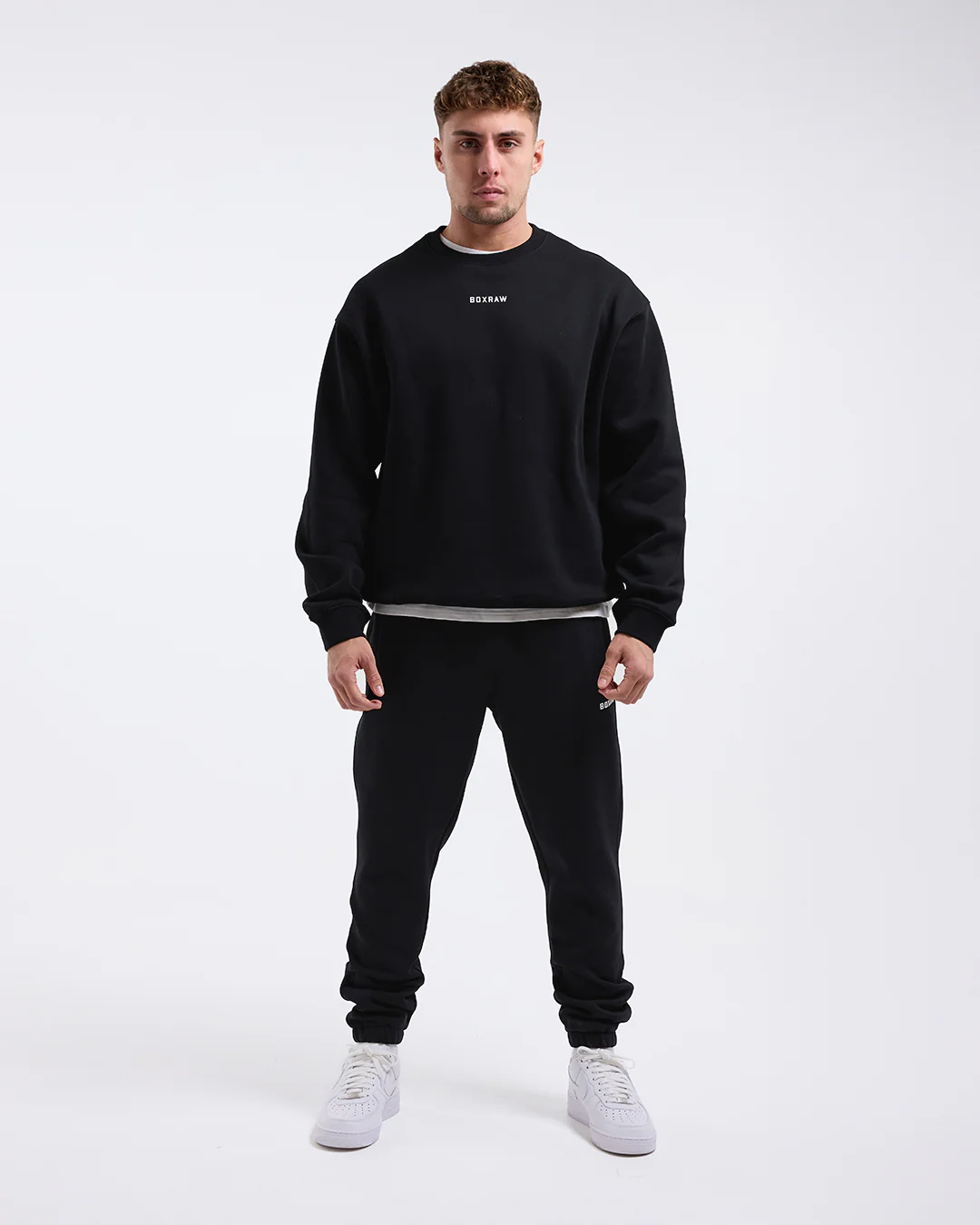 Johnson Oversized Sweatshirt - Black - Image 3