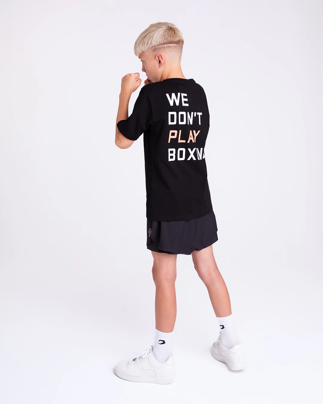 We Don't Play Boxing T-Shirt - Black - Image 3