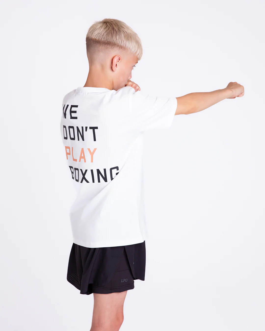 We Don't Play Boxing T-Shirt - White - Image 5
