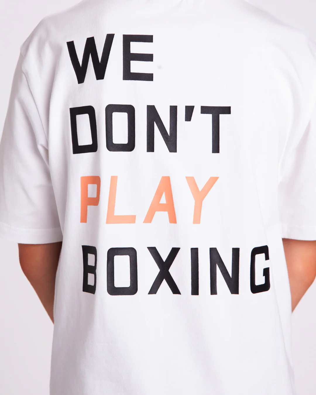 We Don't Play Boxing T-Shirt - White - Image 7