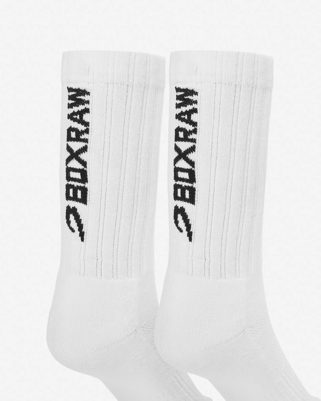 Lineal Crew Socks (3 Pairs) - White - Image 3