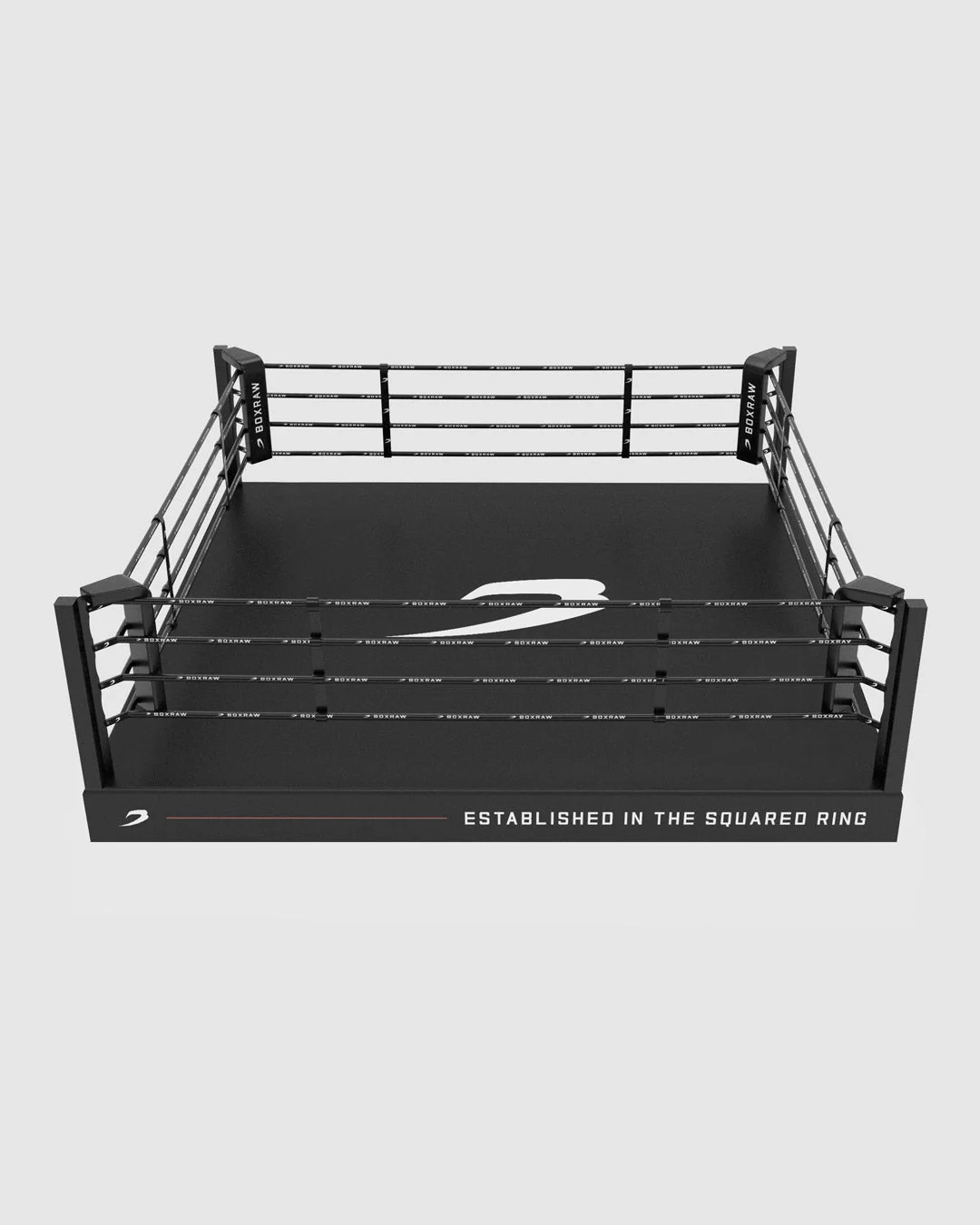 BOXRAW 12" Pro Training Boxing Ring - Black/Classic - Image 3