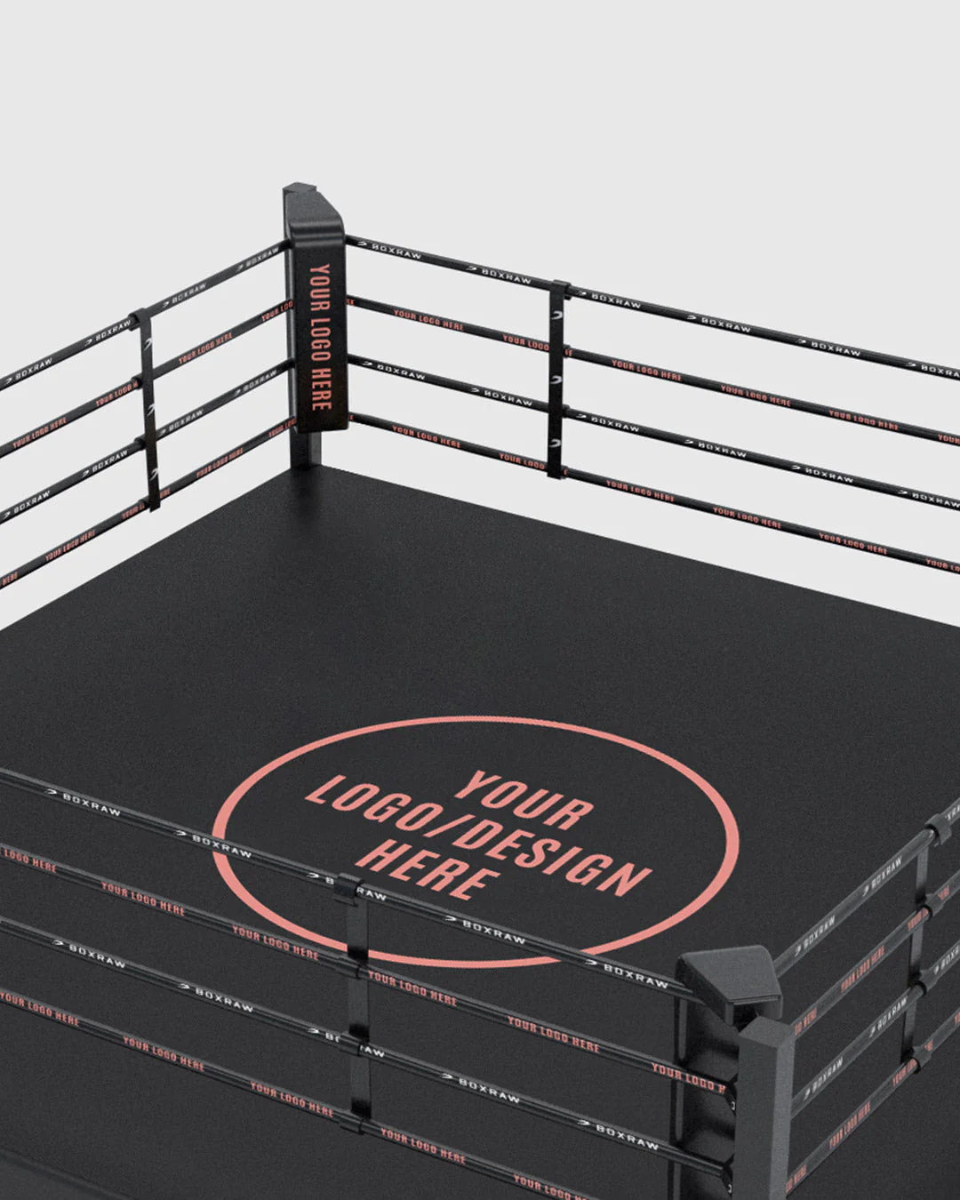 BOXRAW 12" Pro Training Boxing Ring - Custom Design - Image 2