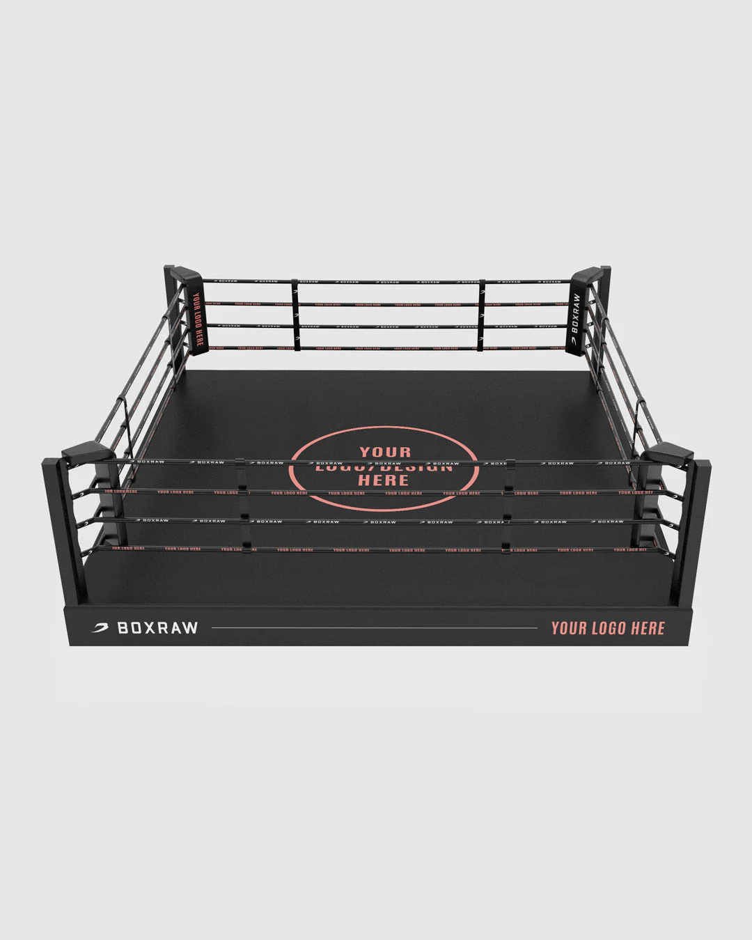BOXRAW 12" Pro Training Boxing Ring - Custom Design - Image 3
