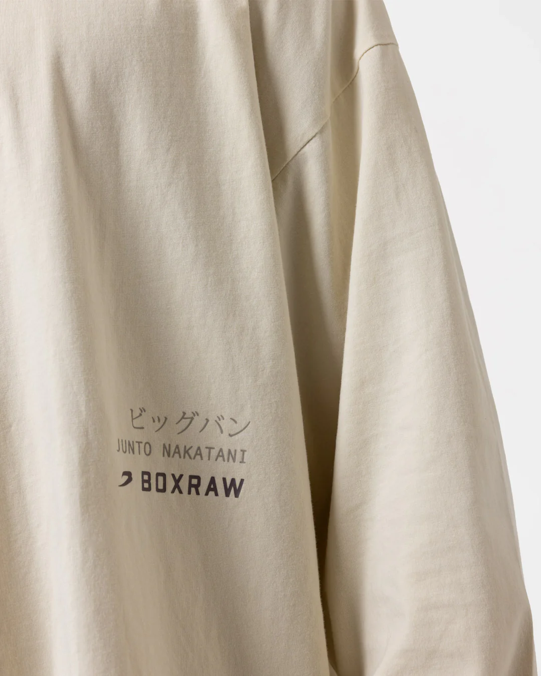 Nakatani x Sparring Club Long Sleeve T-Shirt - Washed Beige - Image 10