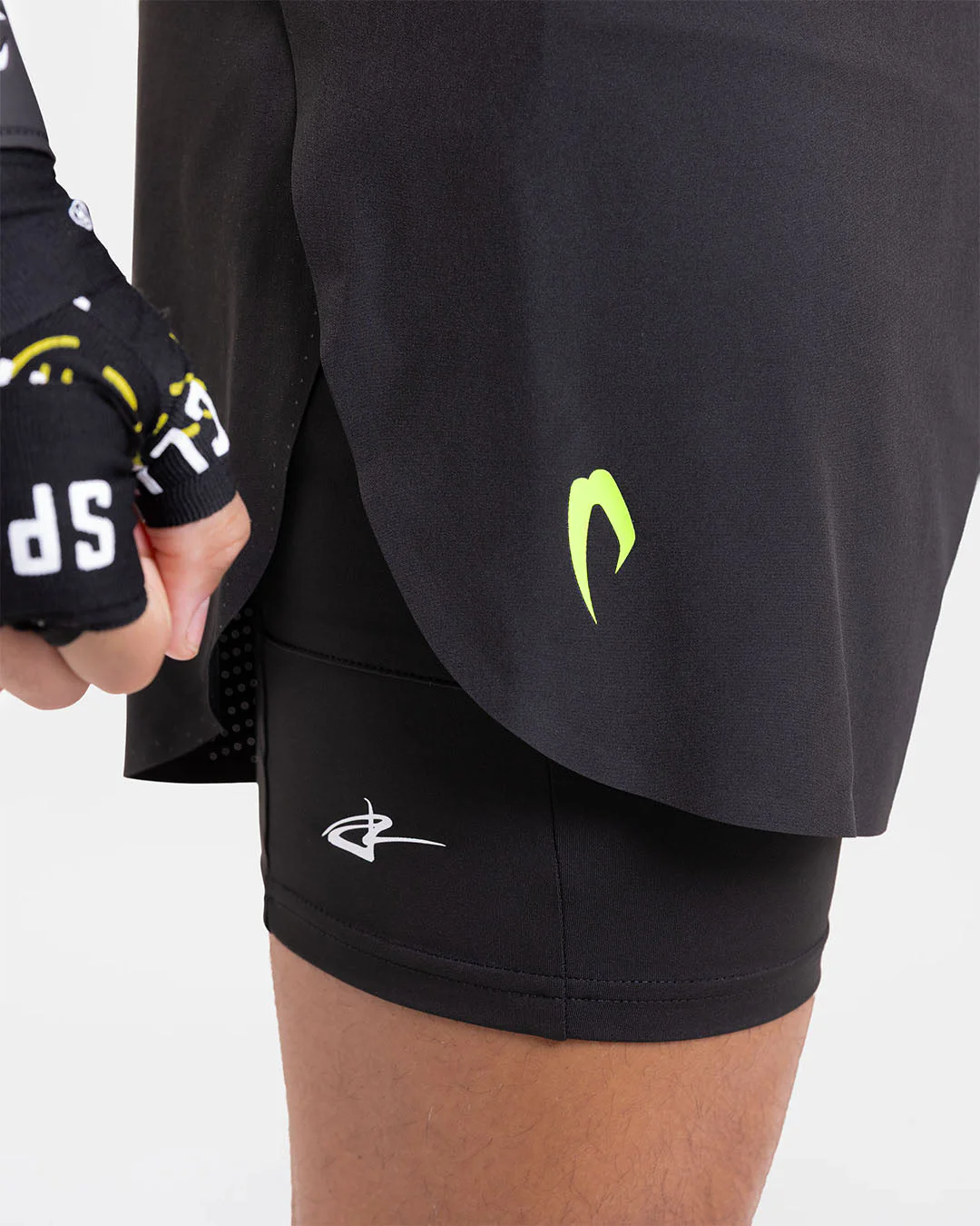 Nakatani x BOXRAW 2-in-1 Shorts - Black - Image 10