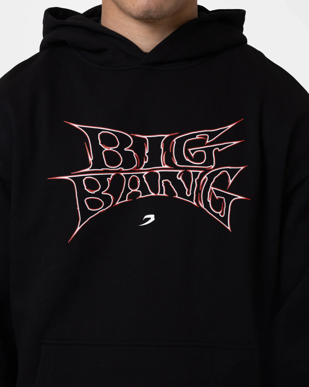 Nakatani x BOXRAW Big Bang Oversized Hoodie - Black - Image 9