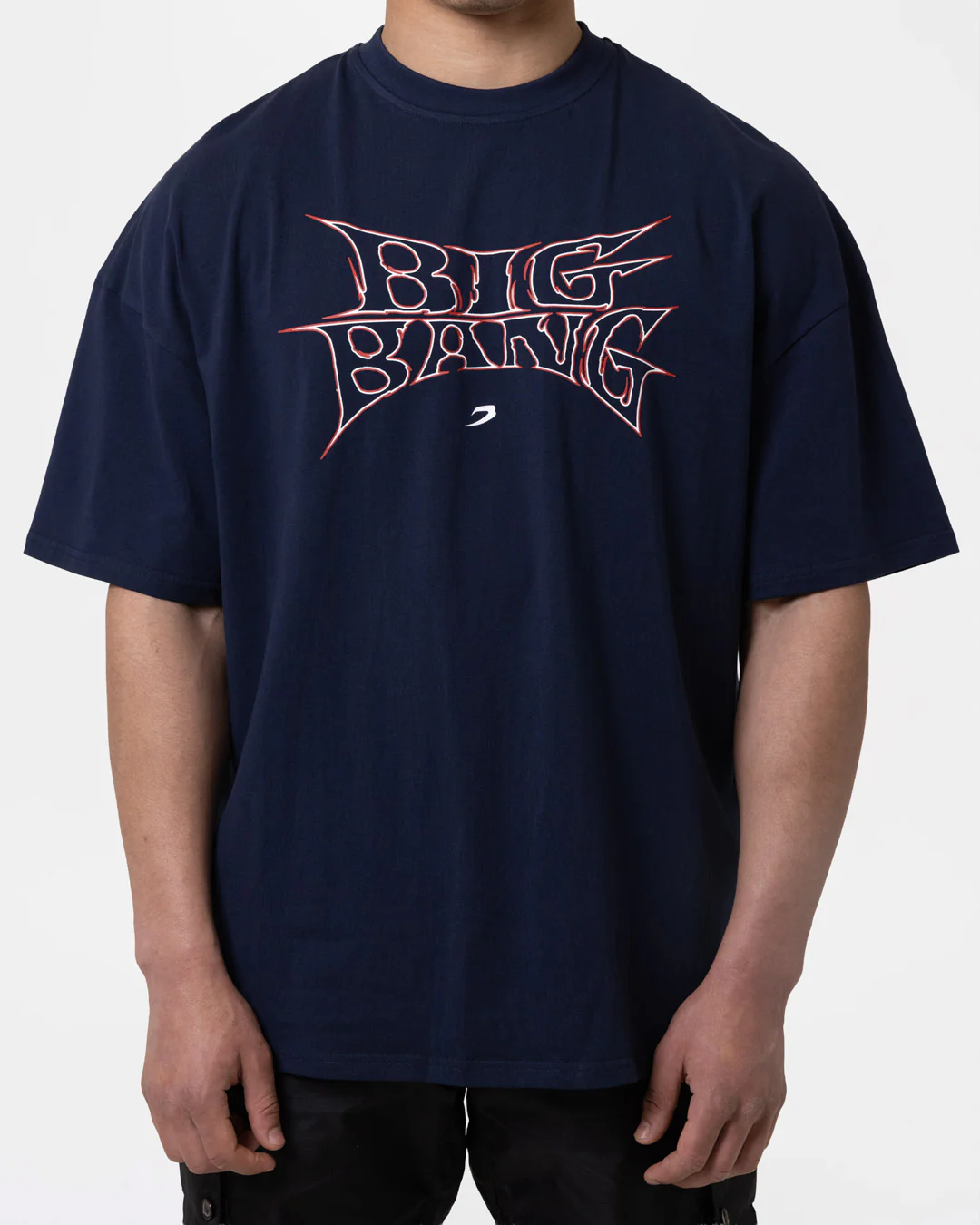 Nakatani x BOXRAW Big Bang Oversized T-Shirt - Navy - Image 9