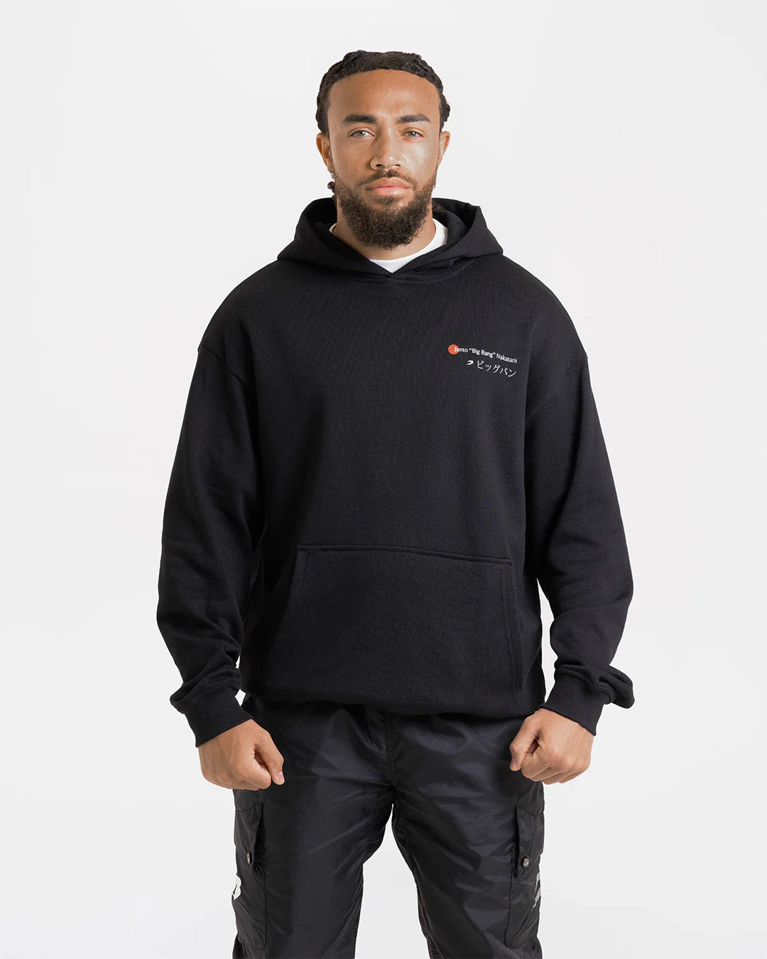 Nakatani x BOXRAW Oversized Hoodie - Black - Image 4